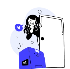 Once an order is fulfilled and shipped, it’s delivered to the end address